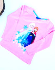 Maglietta Frozen bambina rosa