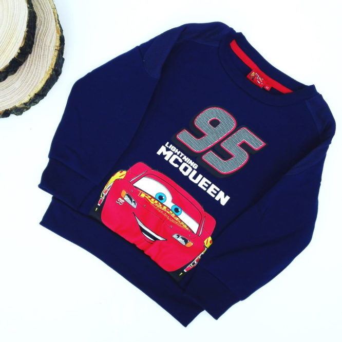 Maglione Cars bambino blu