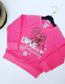 Maglione Frozen bambina rosa