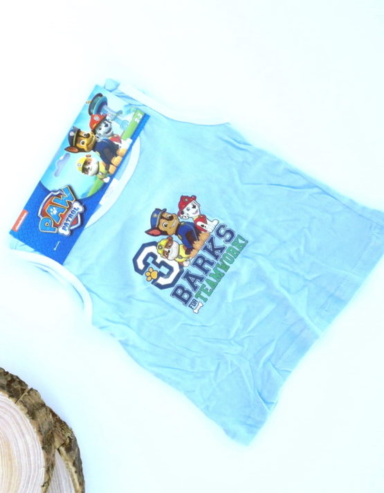 completo intimo paw patrol celeste