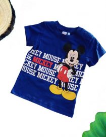 maglietta topolino neonato blu