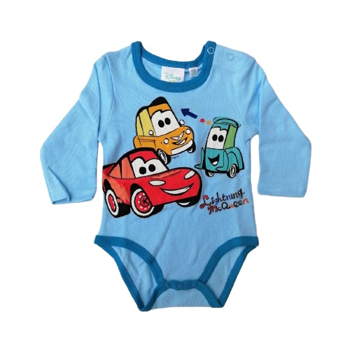 Body Cars bambino azzurro a maniche lunghe