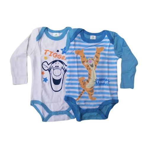 Set 2 Body Winnie the Pooh Tigro bambino a maniche lunghe